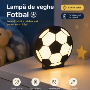 Minge de fotbal - lampa de veghe