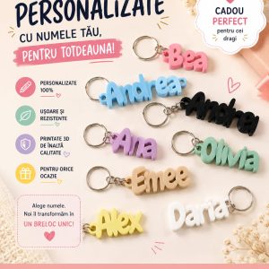 Breloc Nume, 1 culoare