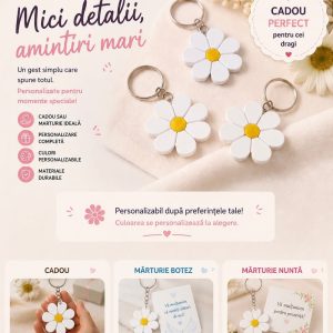 Breloc Floare, 1 culoare